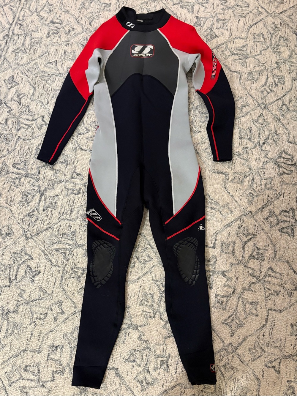 Jet Pilot 3/2mm Stance Full Wetsuit Scuba Surfing Water Sports Black Men Large